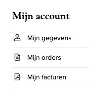 Exact Online facturen mijn account